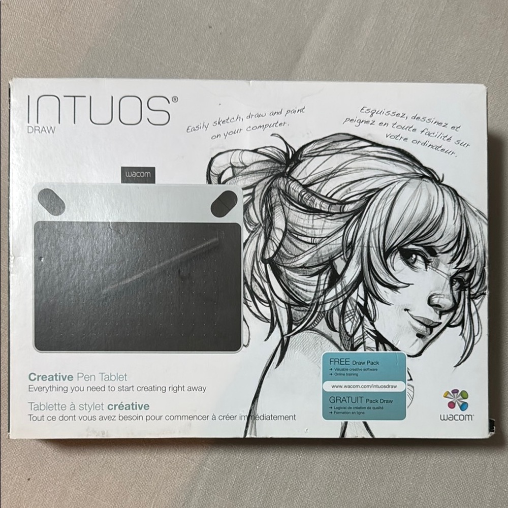 Intuos Draw Creative Pen Tablet - Black